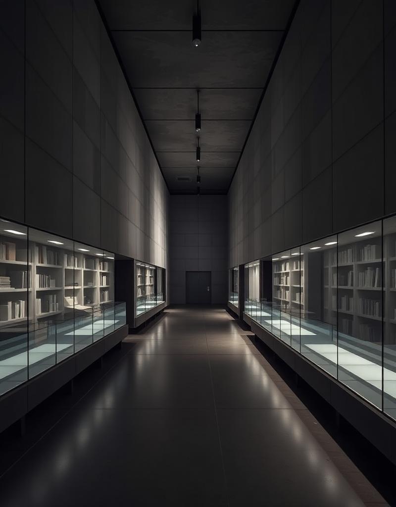 The registry archive, bound volumes on shelves in Auckland